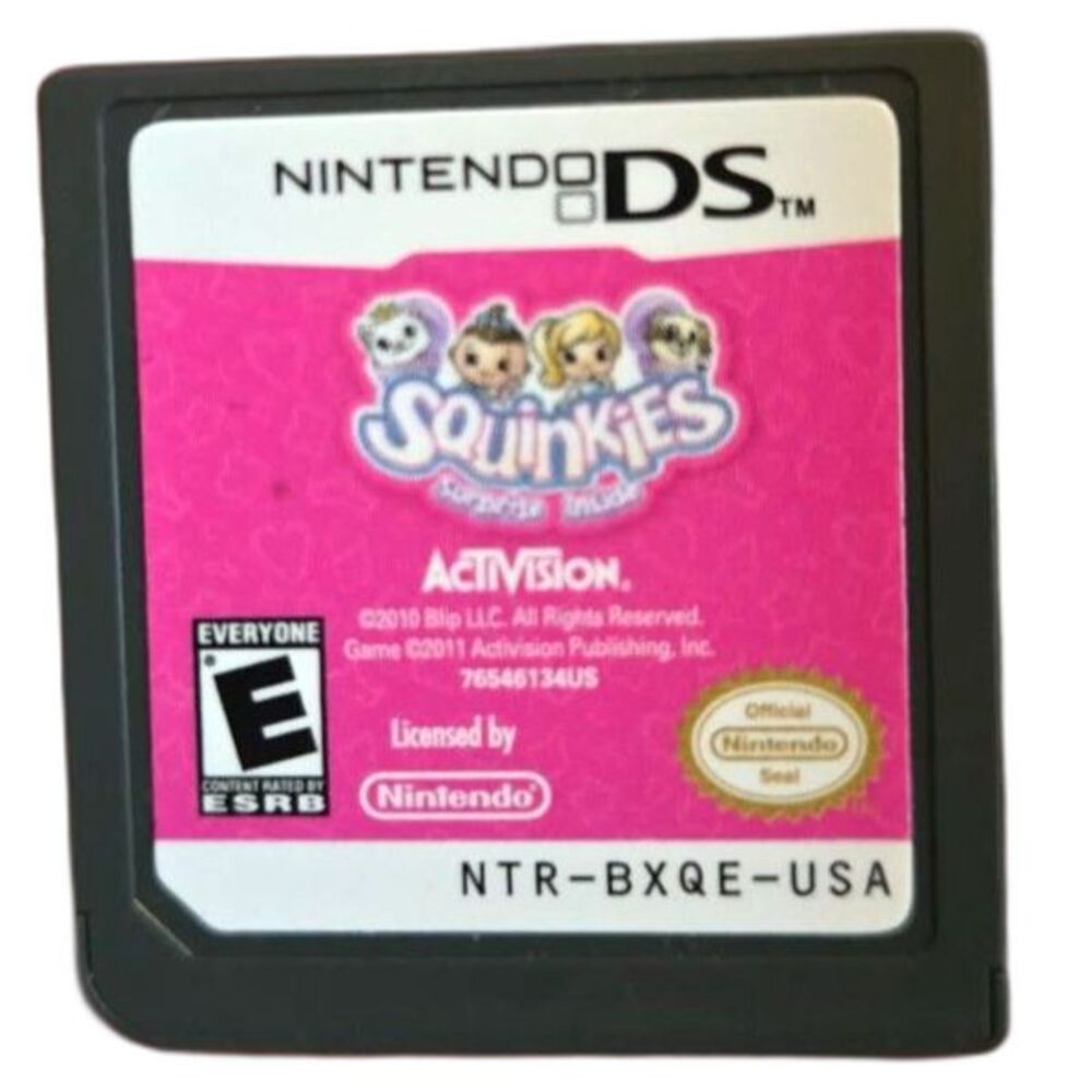 Squinkies: Surprise Inside Nintendo DS 3DS (Cartridge Only) Tested